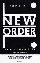 new order arenaplakat